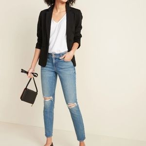 Stretchy classic ponte-knit blazer